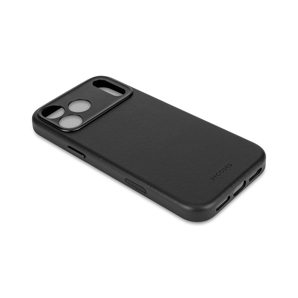 Decoded Leather Case for iPhone 17 Series and iPhone Air - Black
