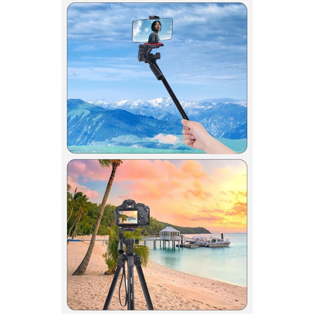 Jmary KP-2209 1.7M Horizontal Axis Tripod for Camera & Mobile - 20 Pieces