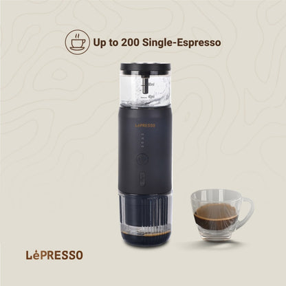 LePresso Portable Espresso Machine - LPCFFM0001-BK