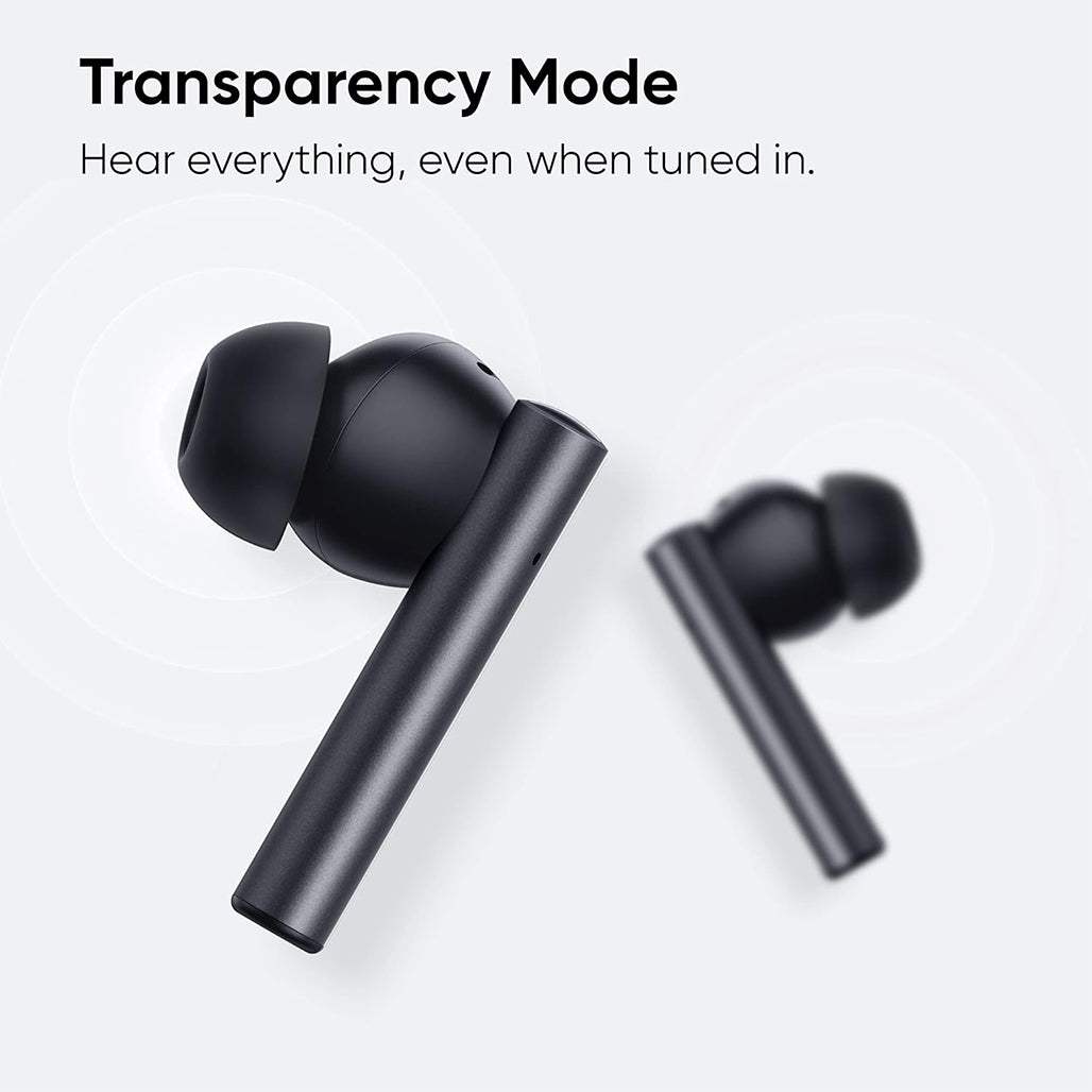 Realme DIZO GoPods TWS Active Noise Canceling Earbuds Hi-Fi Bass Boost Built-in Waterproof 25H Play Time Super Low Latency