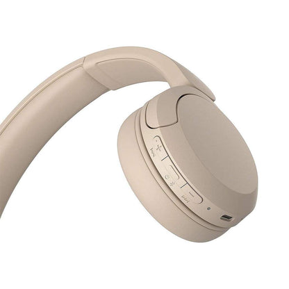 Sony WH-CH520 Wireless Headphones High-Quality Sound Lightweight Extended Battery Life And Reliable Connectivity - Beige