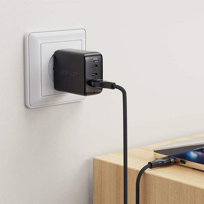 Acefast C11-04 Magnetic Braided Anti Tangle Charging Data Cable USB-A to USB-C