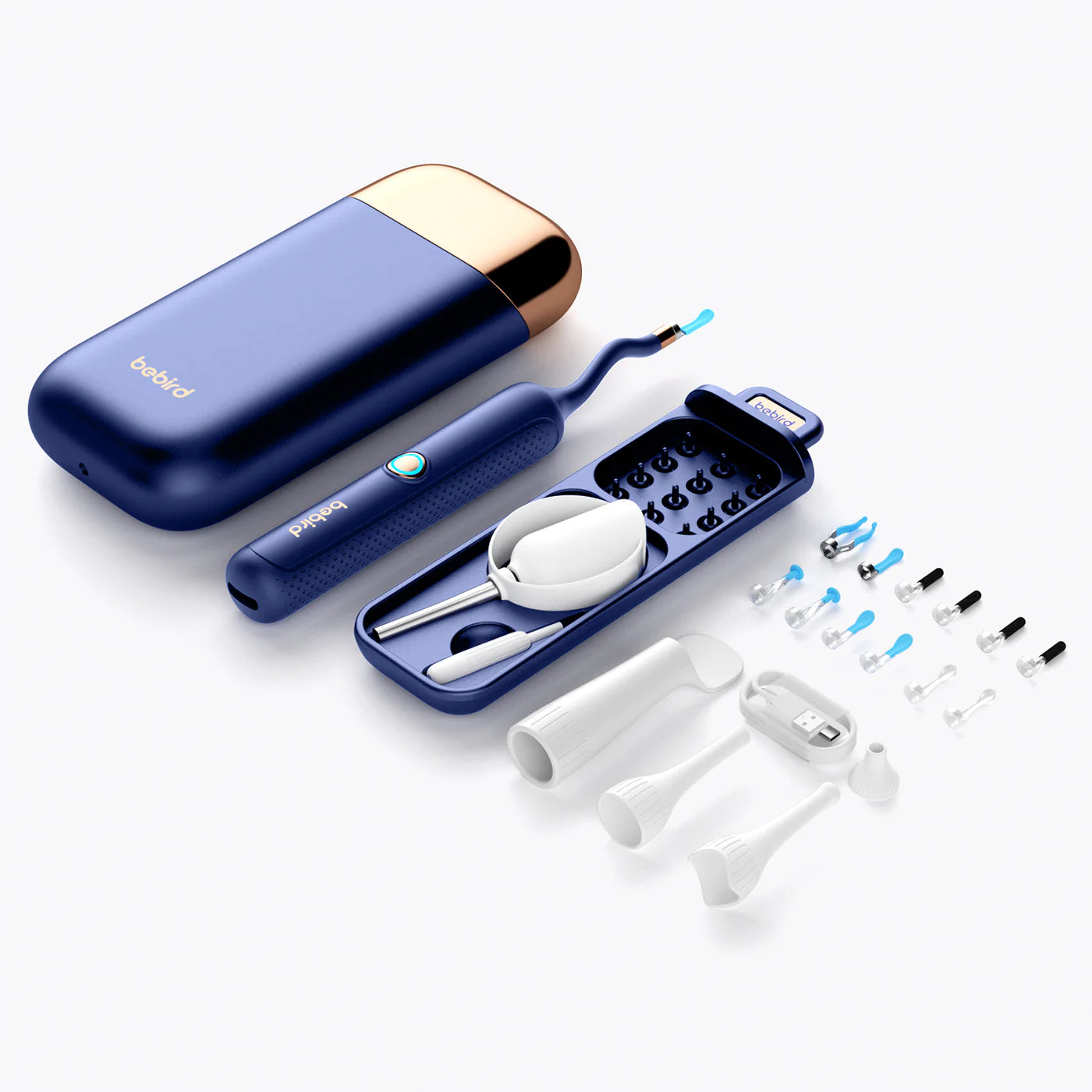 Bebird EarSight Plus Smart Visual Ear Cleaner – Blue / White