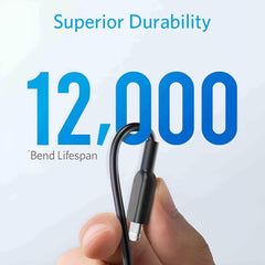 Anker iPhone Charger Cable, Powerline II Lightning Cable 3m, Durable Cable, MFi Certified - Pixel Zones