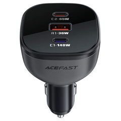 Acefast B14 Car Charger 165W PD 3.1 (2xUSB-C + 1xUSB-A)