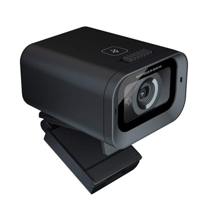 Porodo Gaming 2K 30fps Auto Focus Webcam with in-built Mic and Tripod