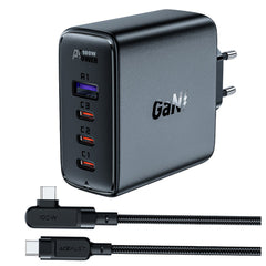 ACEFAST Wall Charger PD 100W GaN For Laptops - Mobile Phones - Tablets (3xUSB-C + USB-A)