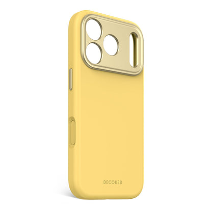 Decoded Silicone Case For iPhone 17 Pro - Yuma Yellow