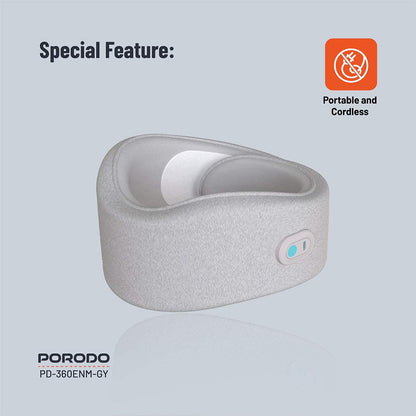 Porodo Neck Pillow Massager with Hot Compress