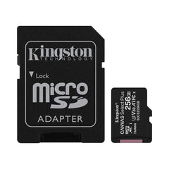 Kingston Canvas Select Plus Micro SD Card (SDXC) + SD Adapter - Pixel Zones