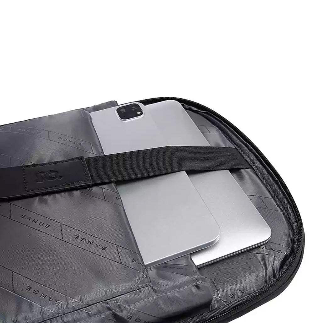 BANGE 2581 15.6" Laptop Waterproof Backpack with Magnetic Buckle