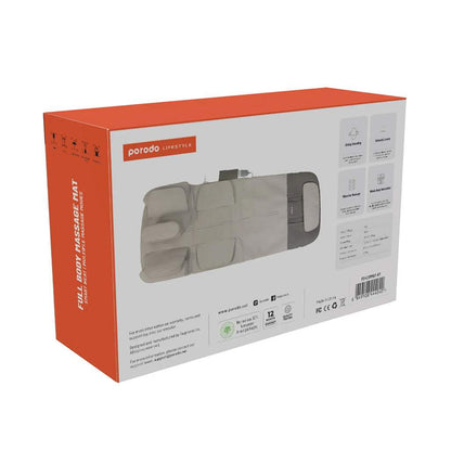 Porodo Lifestyle Full Body Massage Mat Smart Heat & Multiple Massage Modes