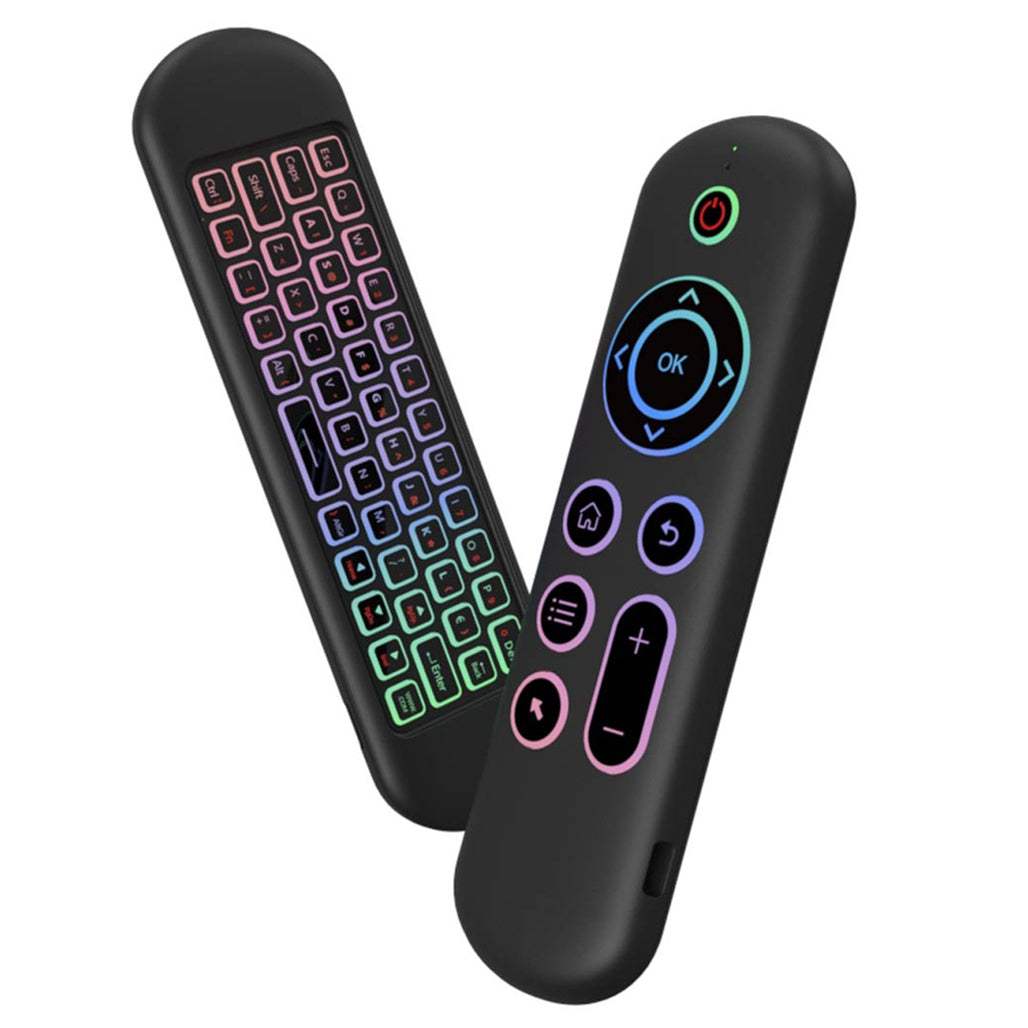 Porodo Air Mouse Remote Mini Keyboard - Compatible with most TV's