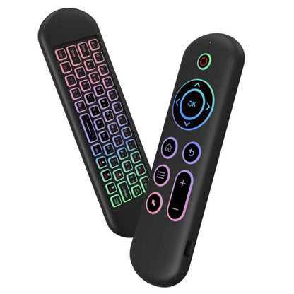 Porodo Air Mouse Remote Mini Keyboard - Compatible with most TV's