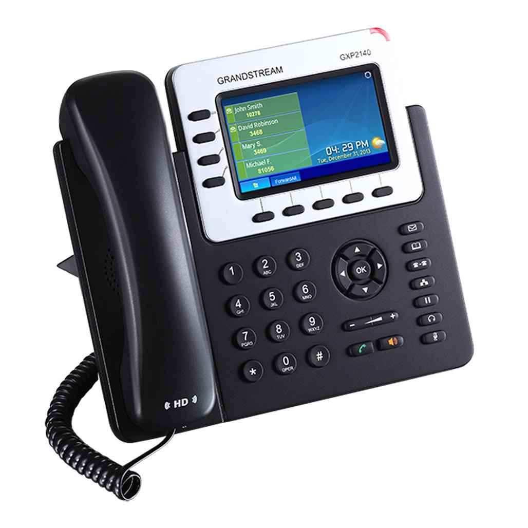 Grandstream GXP2140 High-End IP phone 4 Lines 4 SIP accounts - Pixel Zones