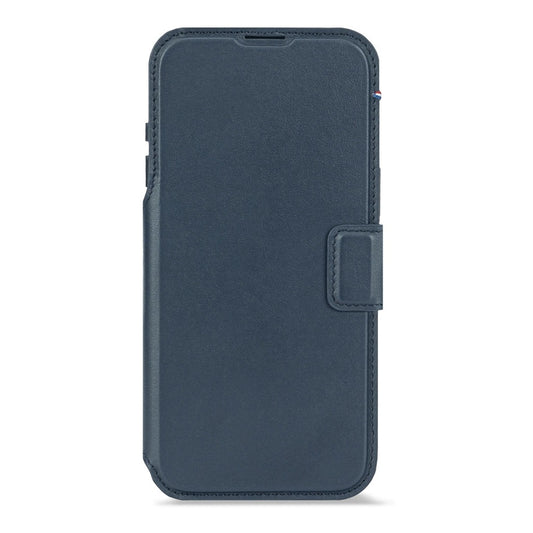 Decoded Leather Detachable Wallet Case | Navy Shadow | iPhone 17 Pro