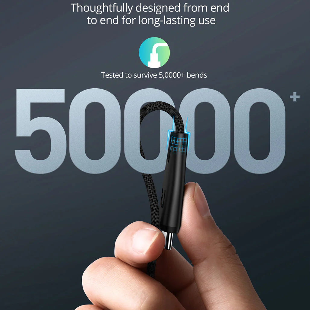 RAVPower RP-CB1037 60W C-C 1.2M USB2.0 3A Cable