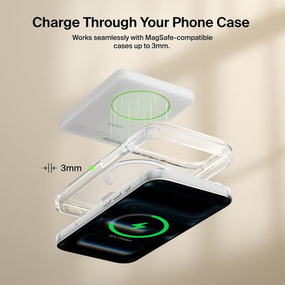 Belkin Slim Magnetic Power Bank 5K with Qi2 with Kickstand