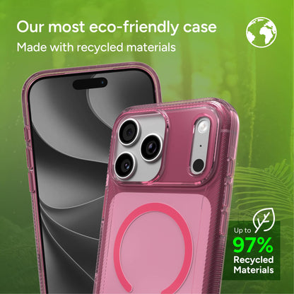 Zagg Luxe Snap For iPhone 18 Pro/18 Pro Max and iPhone 17 Pro/17 Pro Max - Thrift Pink Tinted
