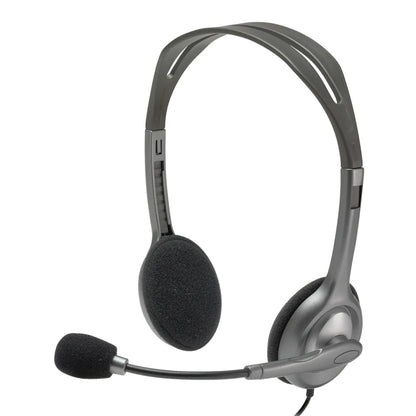 Logitech H110 Stereo Headset with 3.5mm Dual Plug - 981-000459