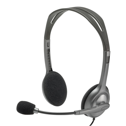 Logitech H110 Stereo Headset with 3.5mm Dual Plug - 981-000459