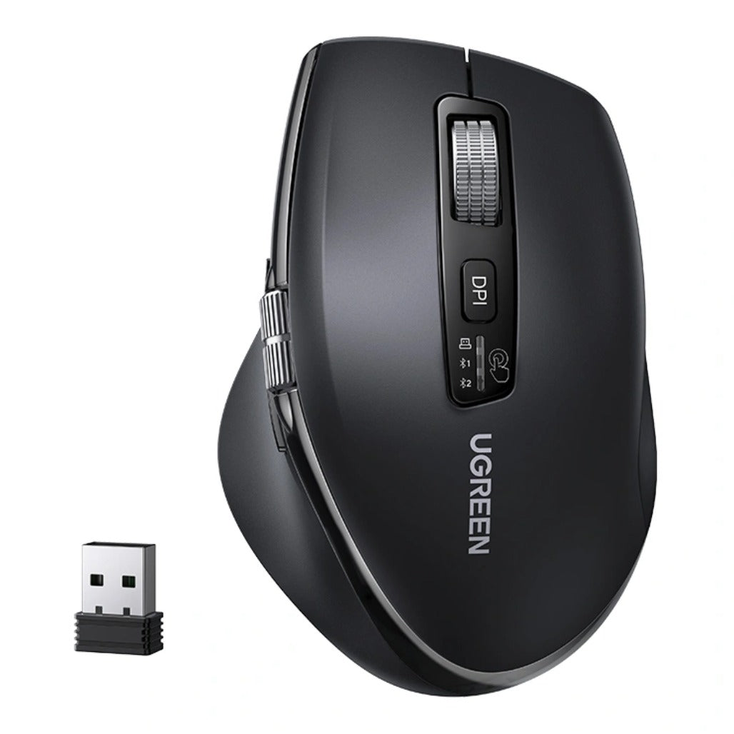 UGREEN Thumb Wheel & Side Scrolling Multi-Mode Wireless Bluetooth Mouse – M751 – 45792