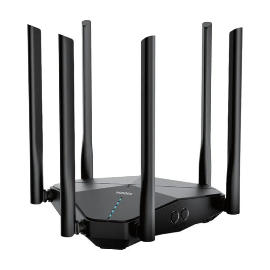 Porodo Dual Band Portable Wi-Fi Router - Black