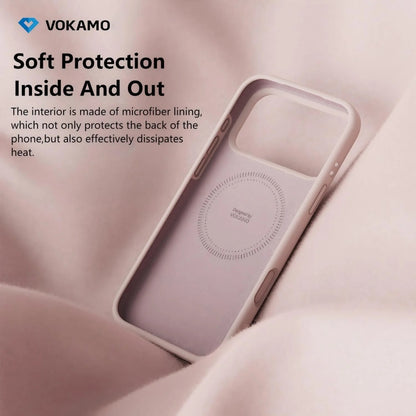 VOKAMO Liquid Silicone MagSafe Magnetic Case for iPhone Air