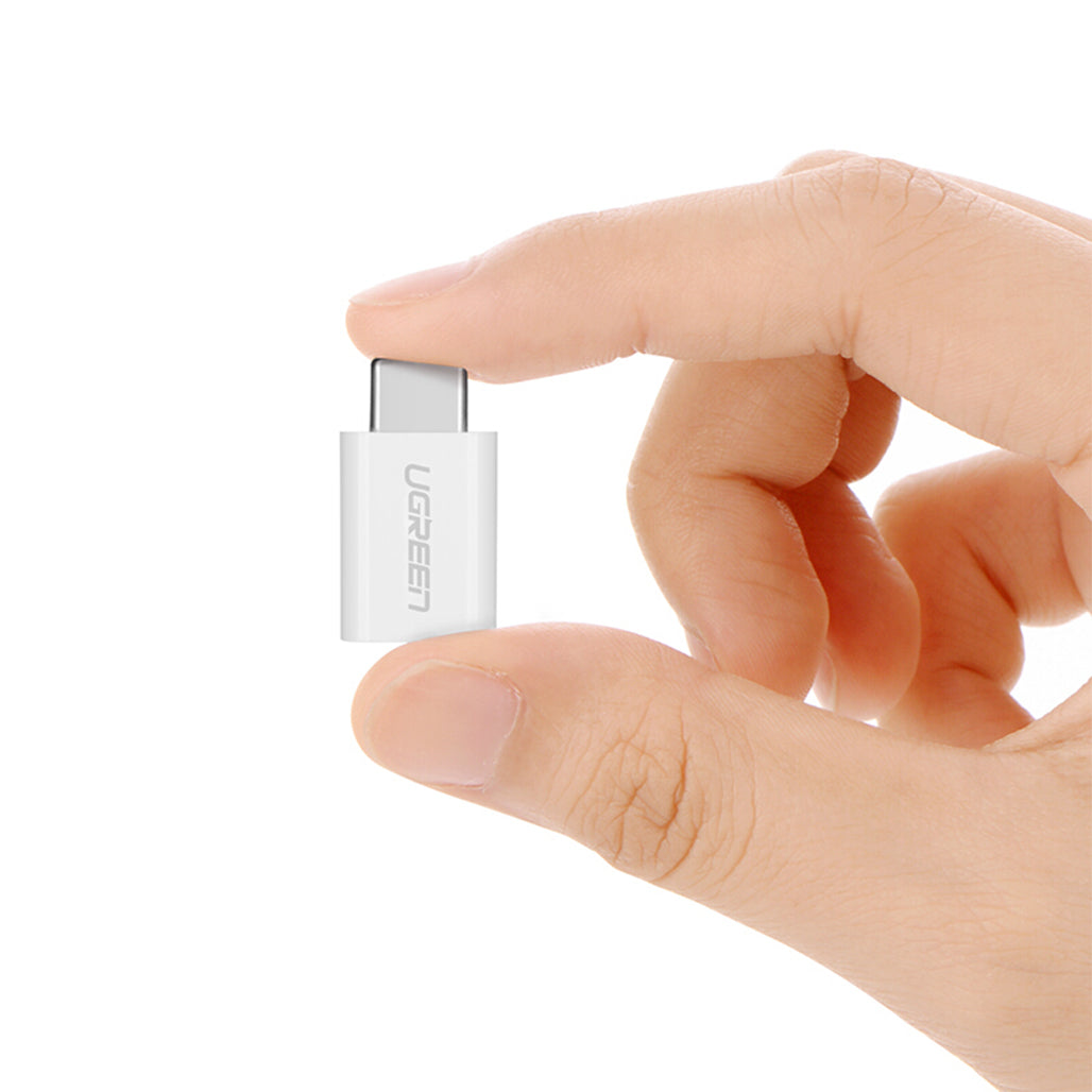 UGREEN 30864 USB 3.1 Type-C to Micro USB Adapter – White