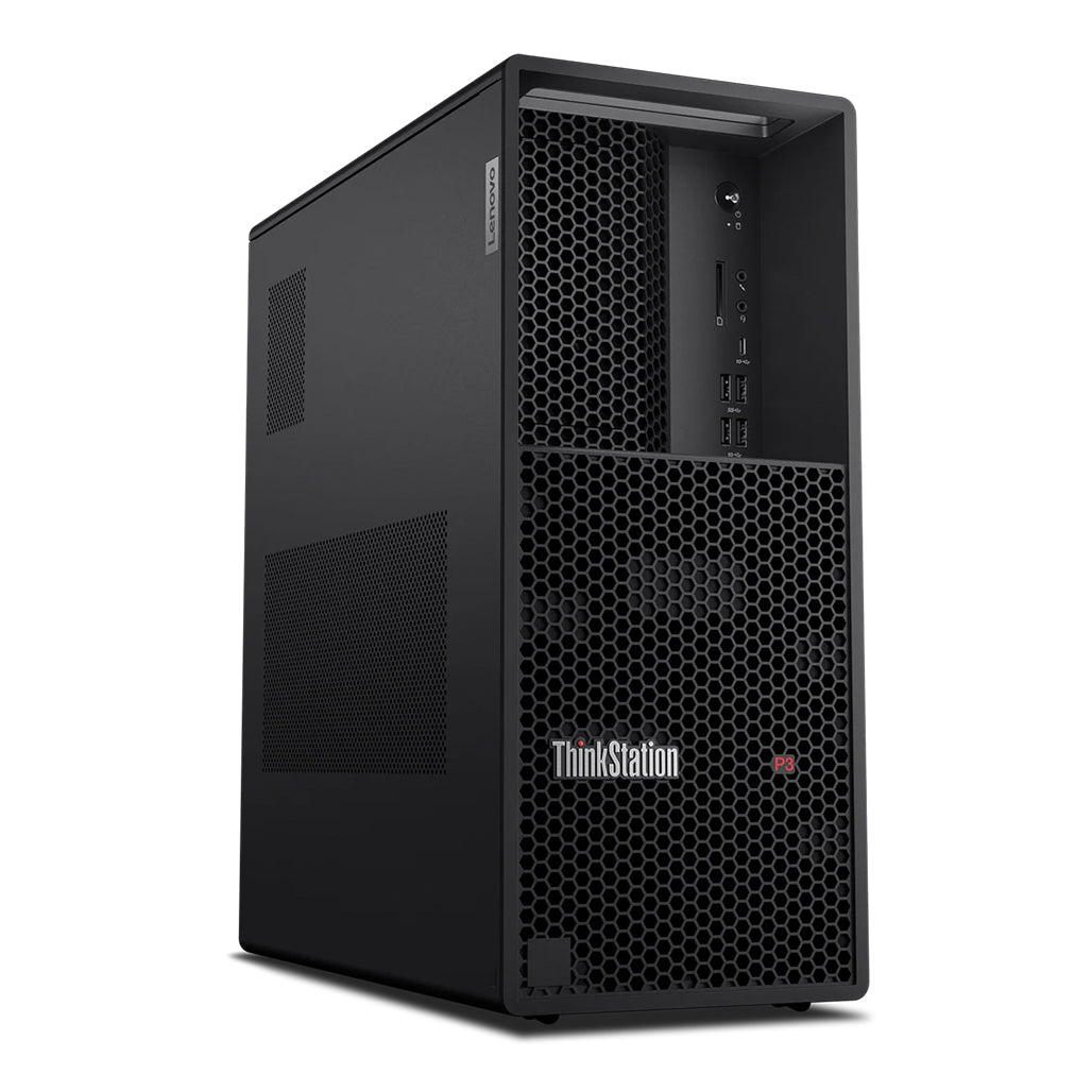 Lenovo ThinkStation P3 Tower Workstation 30GUX50900 - Core i7-14700 vPro - 64GB Ram - 1TB SSD - NVIDIA® T1000 8GB GDDR6