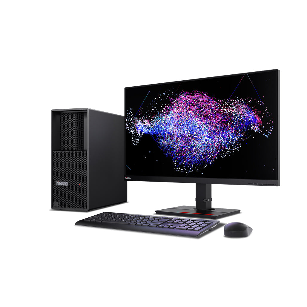 Lenovo ThinkStation P3 Tower Workstation 30GUX50900 - Core i7-14700 vPro - 64GB Ram - 1TB SSD - NVIDIA® T1000 8GB GDDR6