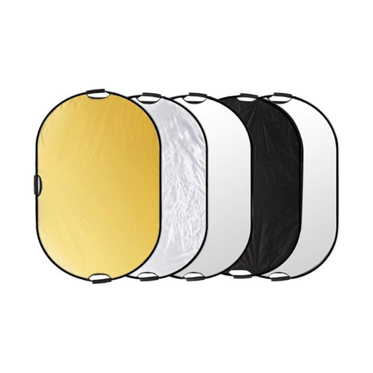 5 in 1 Oval Reflector - 150x200cm