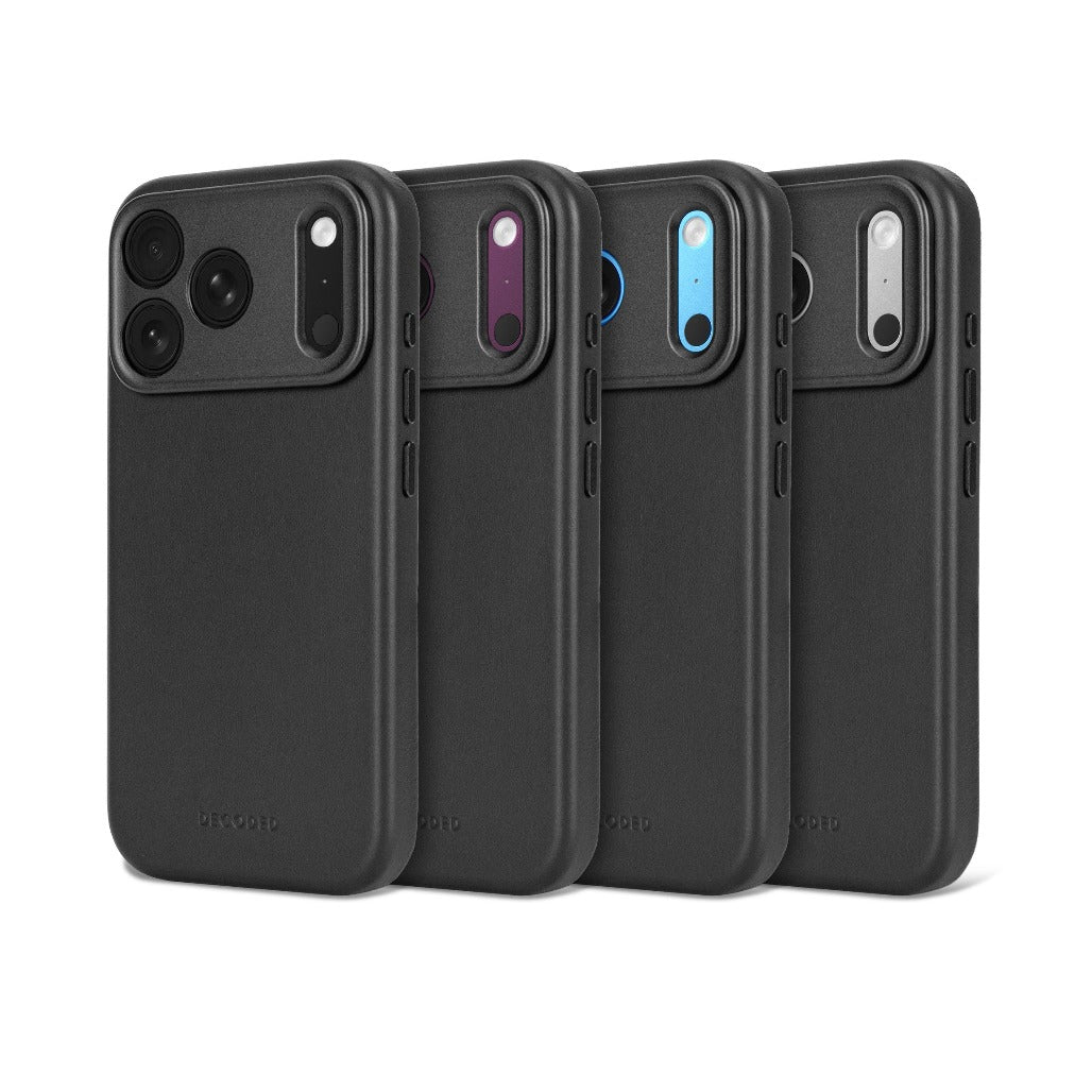 Decoded Leather Case - Black - iPhone 18 Pro/18 Pro Max