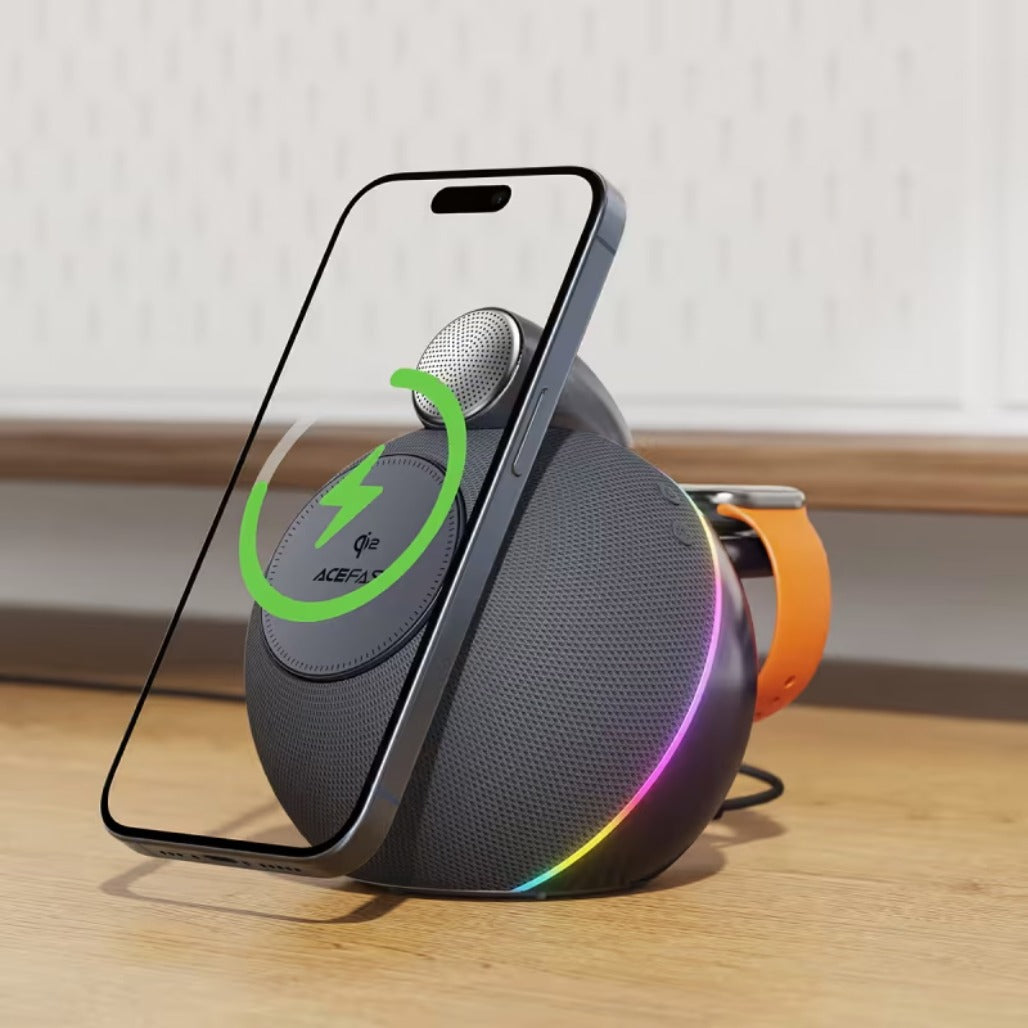 Acefast K10 Air Wireless Speaker & Wireless Charger - 20W Peak