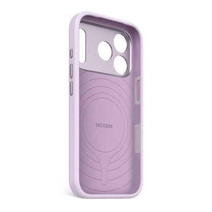 Decoded AntiMicrobial Silicone Case | Lavender | iPhone 17 Pro