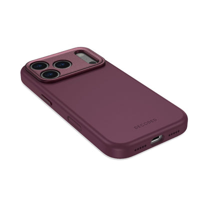 Decoded AntiMicrobial Silicone Case - Plum - iPhone 18 Pro/18 Pro Max