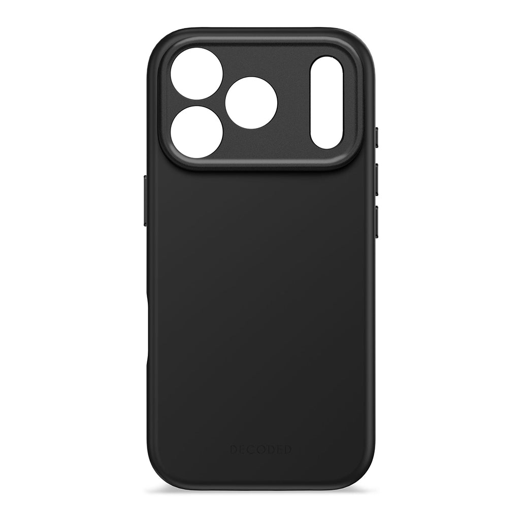 Decoded Silicone Case iPhone 17/16/15 Series - Phantom Black