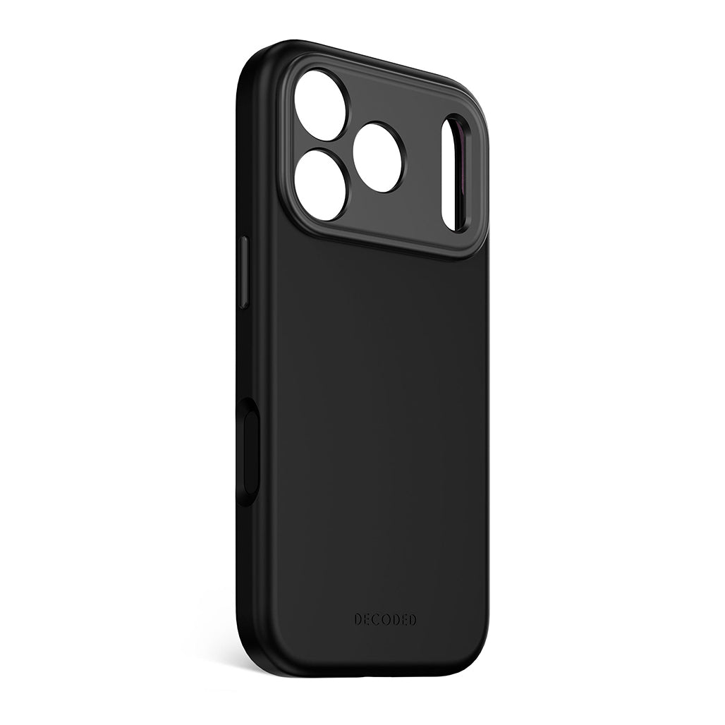 Decoded Silicone Case iPhone 17/16/15 Series - Phantom Black