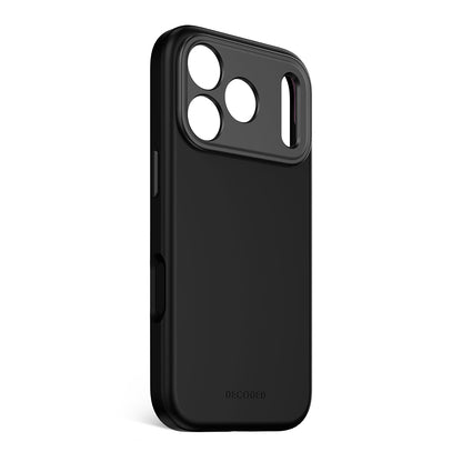 Decoded Silicone Case iPhone 17/16/15 Series - Phantom Black