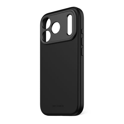 Decoded Silicone Case iPhone 17/16/15 Series - Phantom Black
