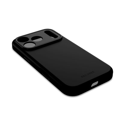 Decoded Silicone Case iPhone 17/16/15 Series - Phantom Black