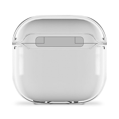 Decoded Transparent Protective Case for AirPods 4 – Shock-Absorbing Case with Wireless Charging Support