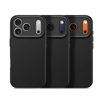 Decoded Silicone Case iPhone 17/16/15 Series - Phantom Black