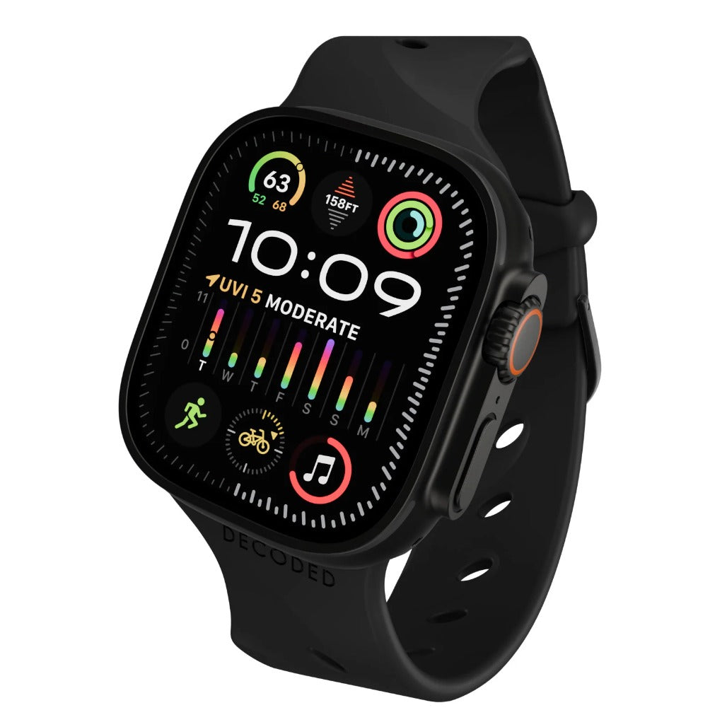Decoded Silicone Ares Splice Buckle Watch Band | 44mm to 49mm