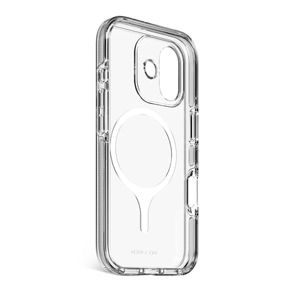 Decoded Clear Case for iPhone 17/ 16/ 15 and iPhone Air – MagSafe Compatible, 4m Drop Protection