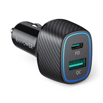 RAVPower RP-VC009 48W Dual-Port Car Charger