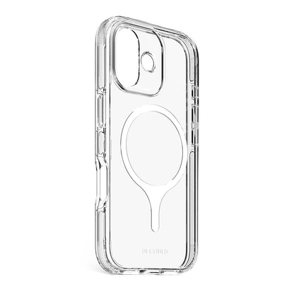 Decoded Clear Case for iPhone 17/ 16/ 15 and iPhone Air – MagSafe Compatible, 4m Drop Protection