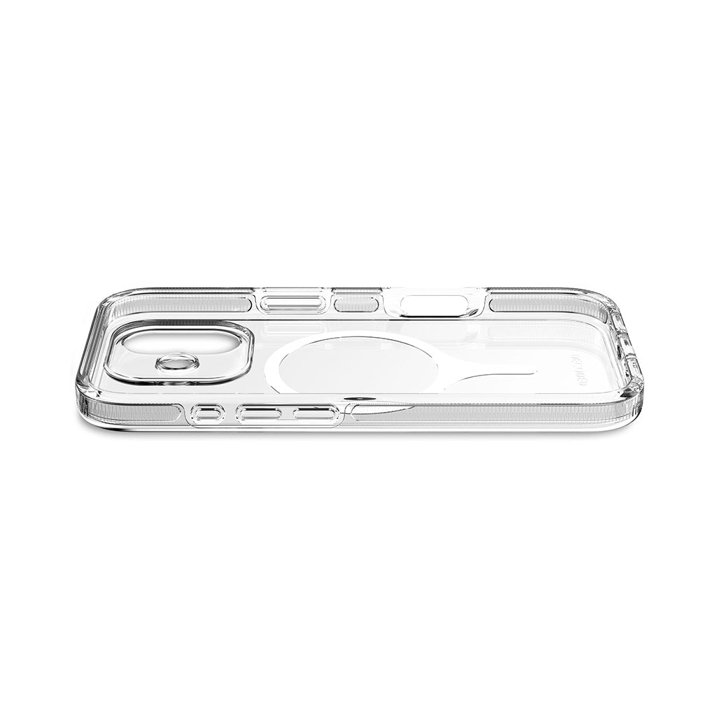 Decoded Clear Case for iPhone 17/ 16/ 15 and iPhone Air – MagSafe Compatible, 4m Drop Protection