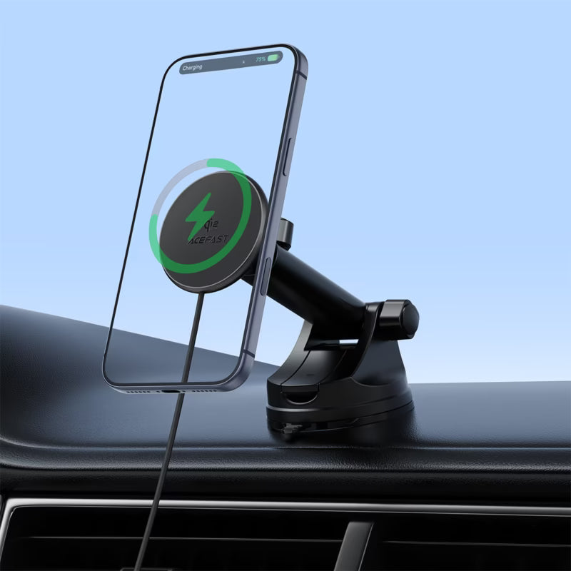 Acefast E52 Fast Qi2 Wireless Charger Magnetic Car Holder