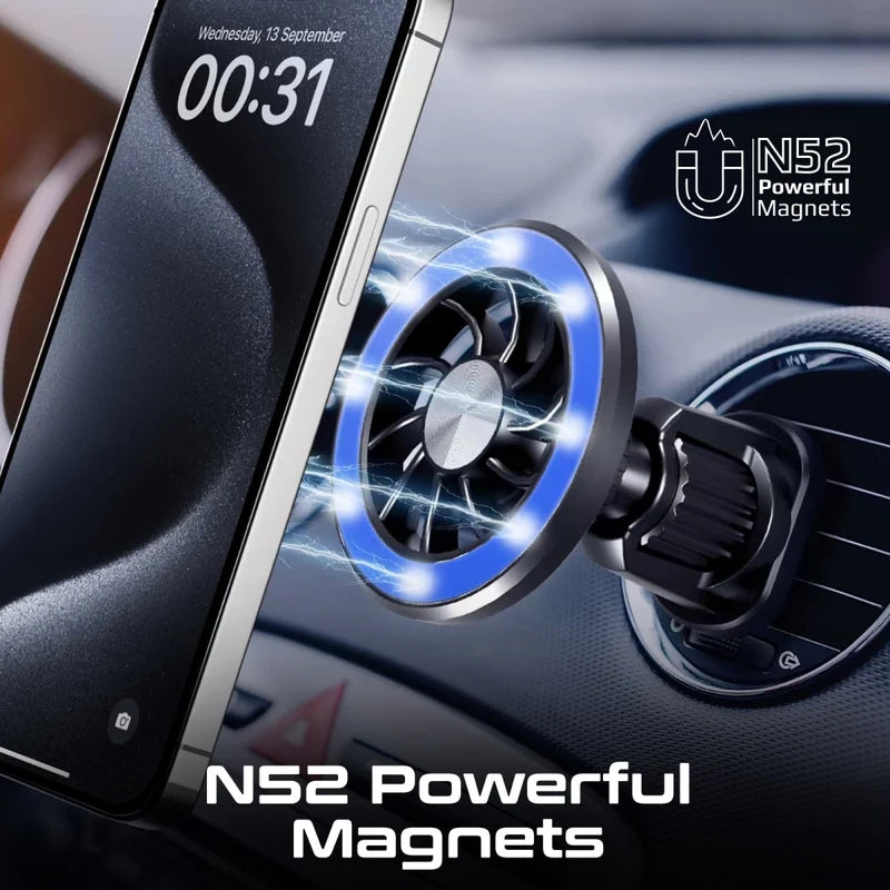 Promate MagGrip™ Cradleless AC Vent Magnetic Smartphone Mount